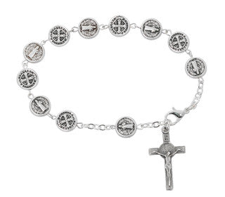 Bracelet-St Benedict-Medal-7.5"
