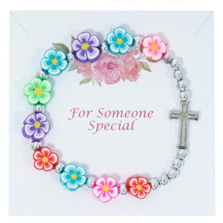 Bracelet/MultiColorFlower/Kids