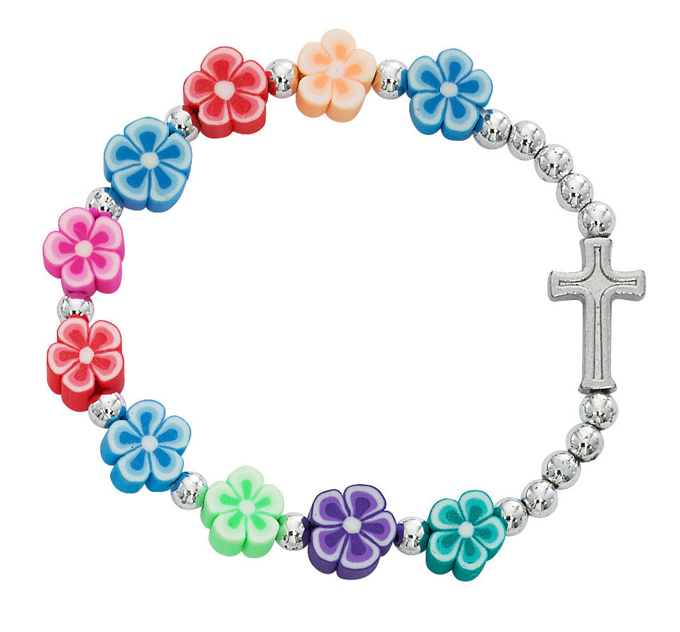 Bracelet/MultiColorFlower/Kids