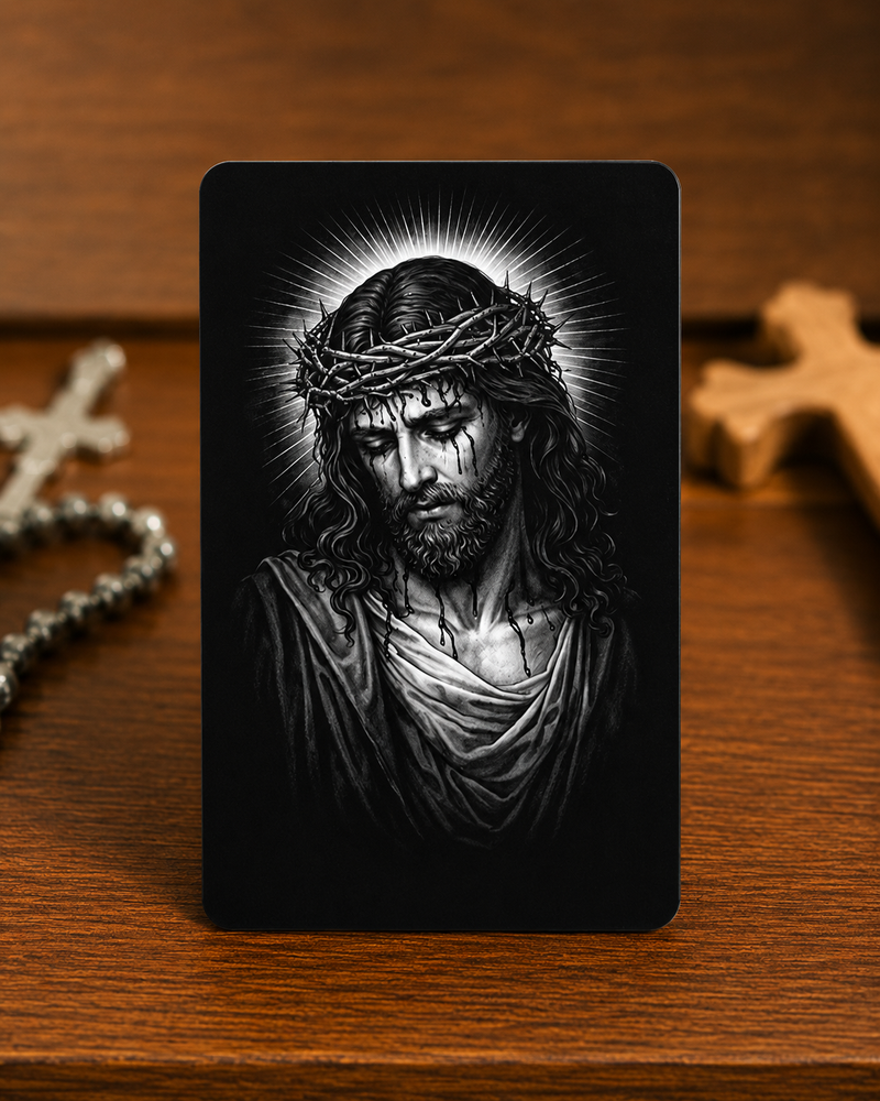 Prayer Card-Metal-Binding Prayer of Protection