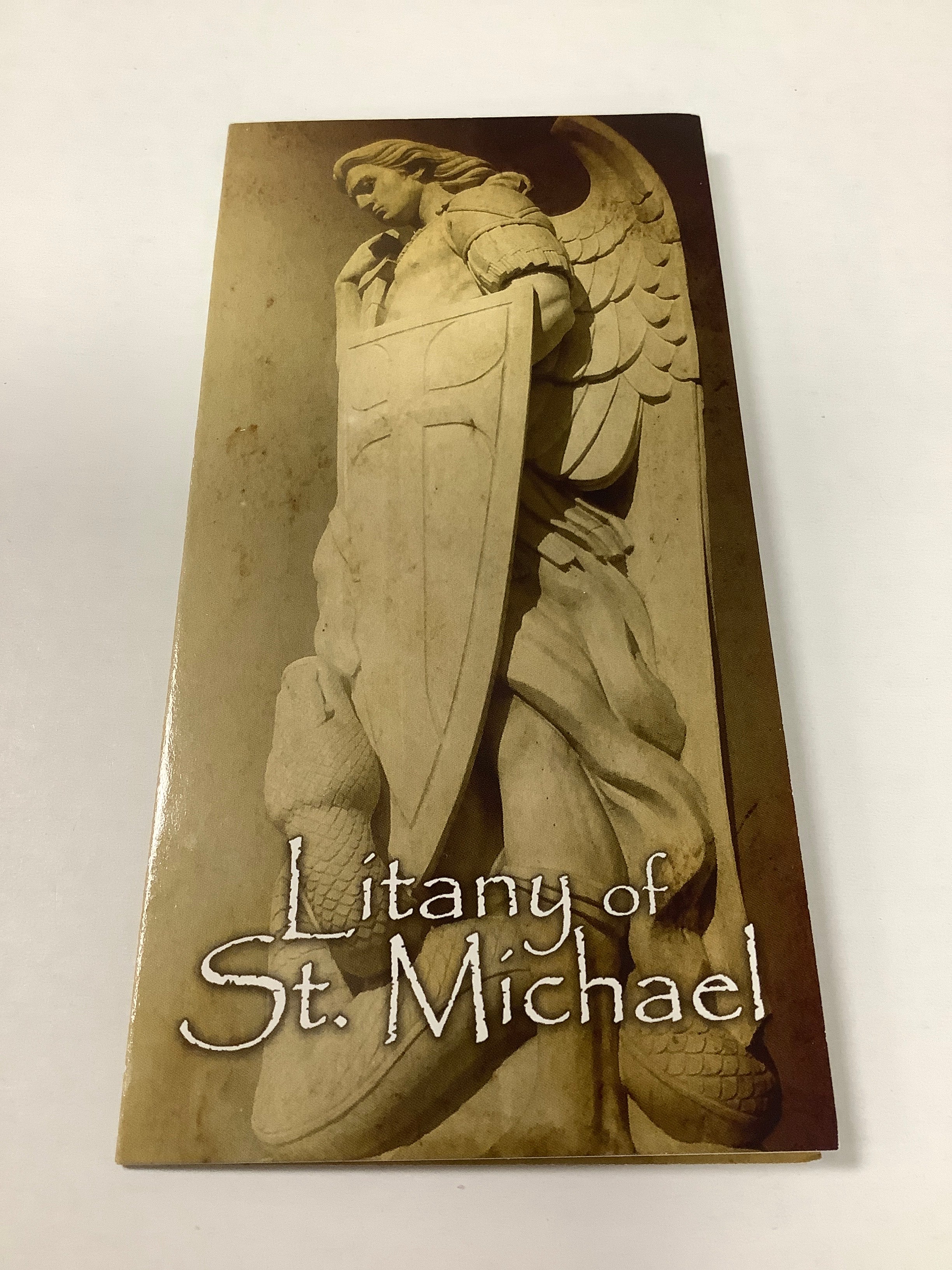 Prayer Card/Litany of St. Micha-3x6 Folded