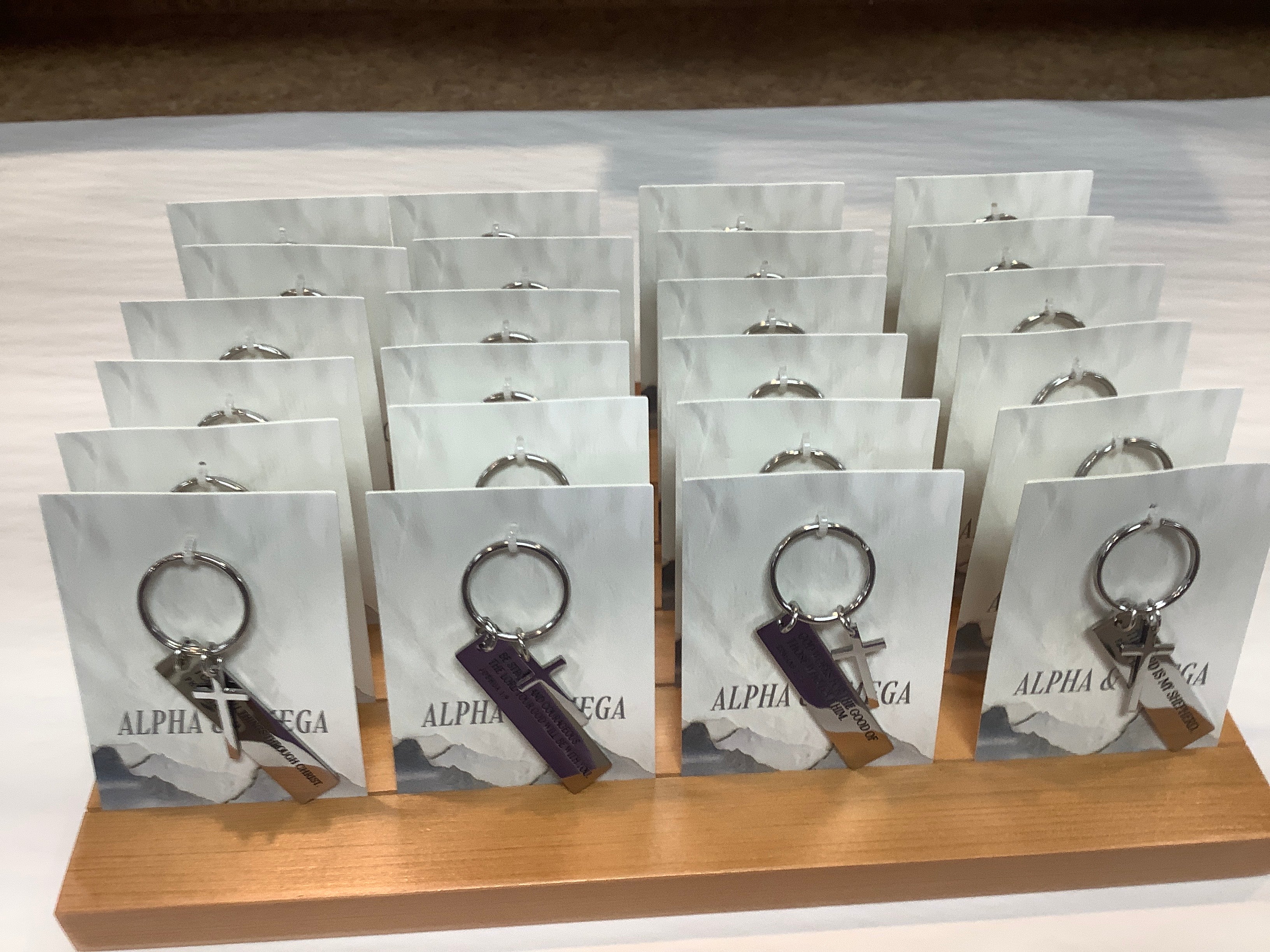 Keychain-Assortment-Alpha And Omega