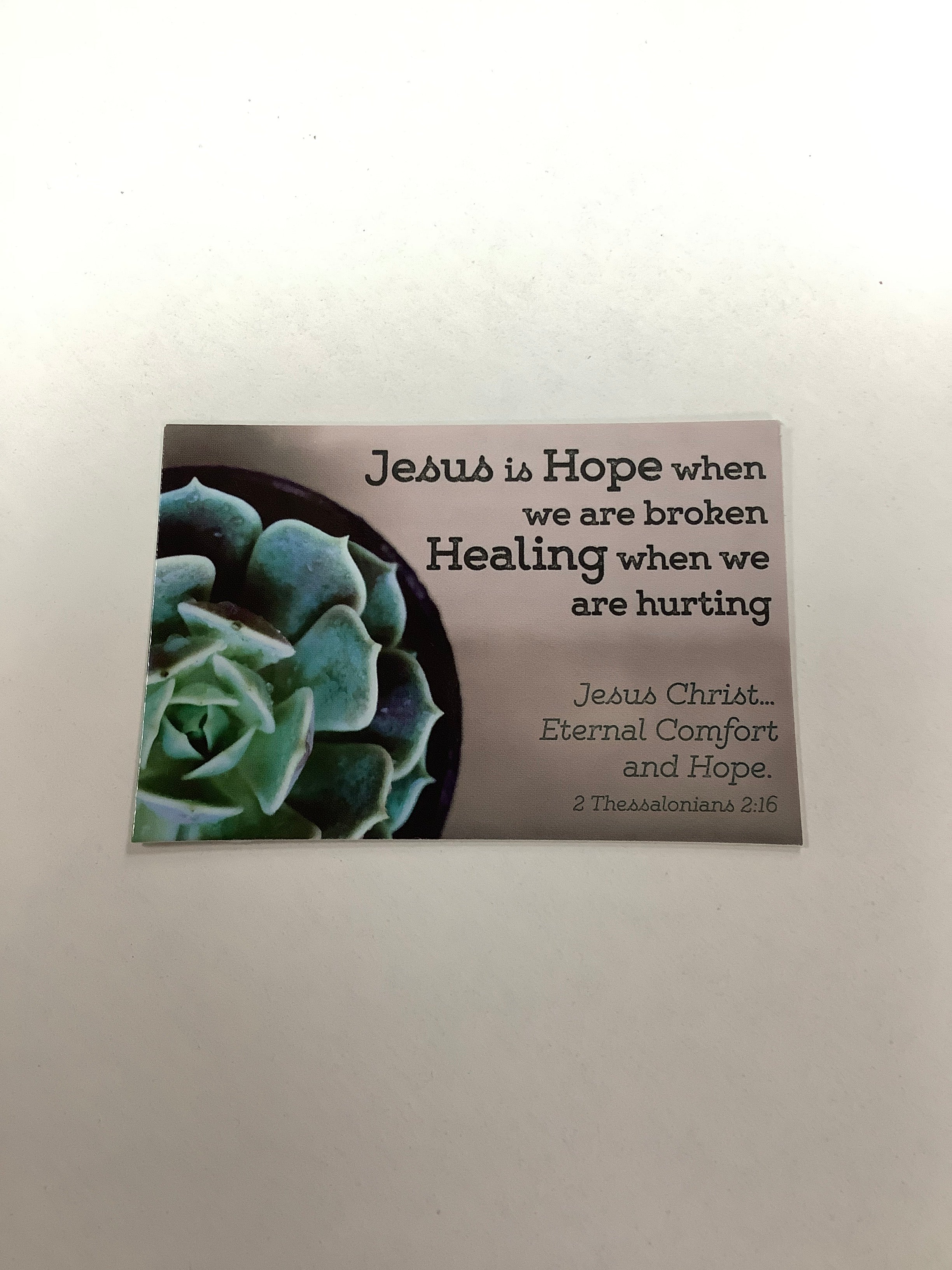 BM-pass it on-Jesus is Hope-2 Thess 2:16