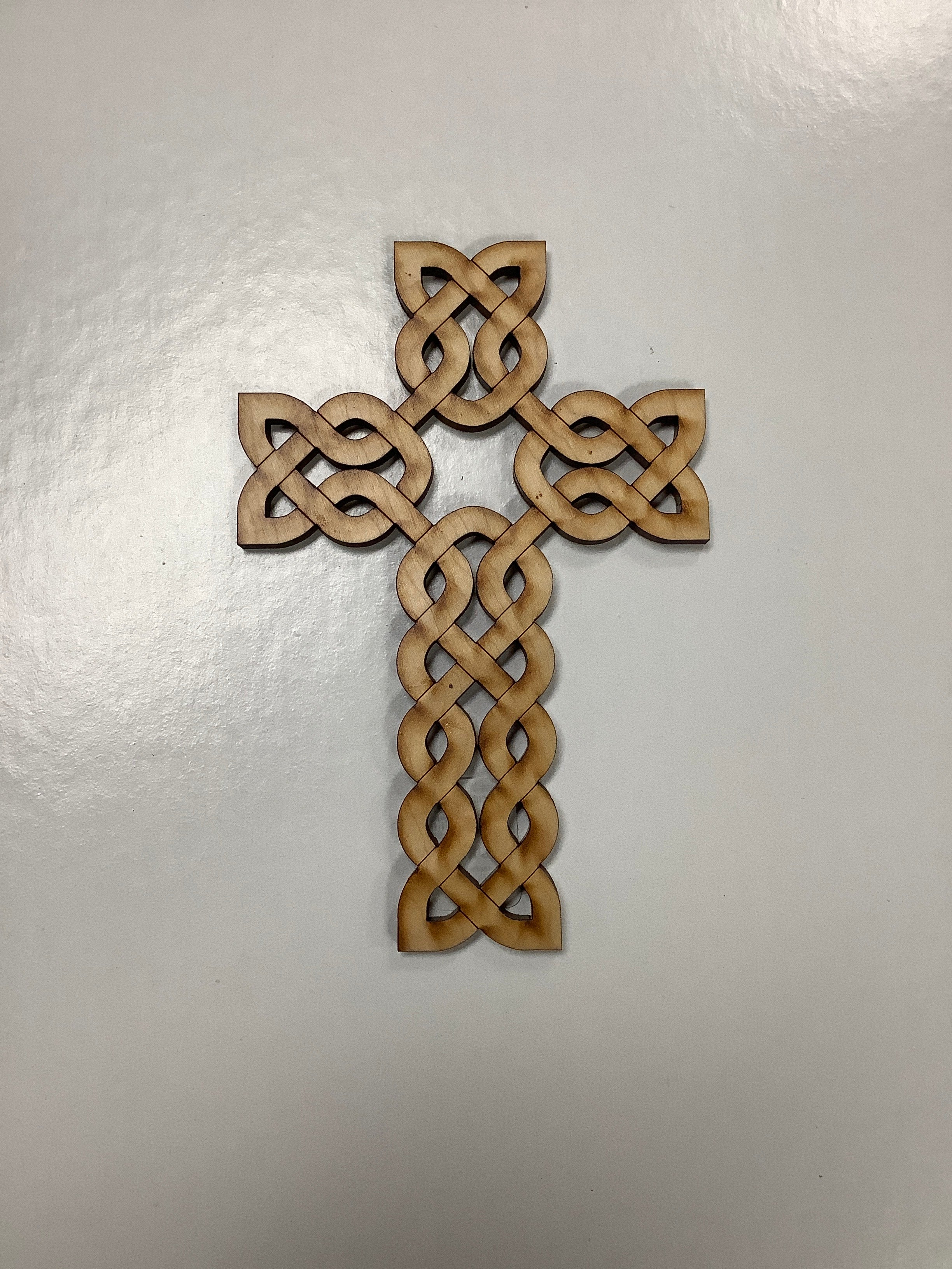 Cross-Wooden-Without End-7"