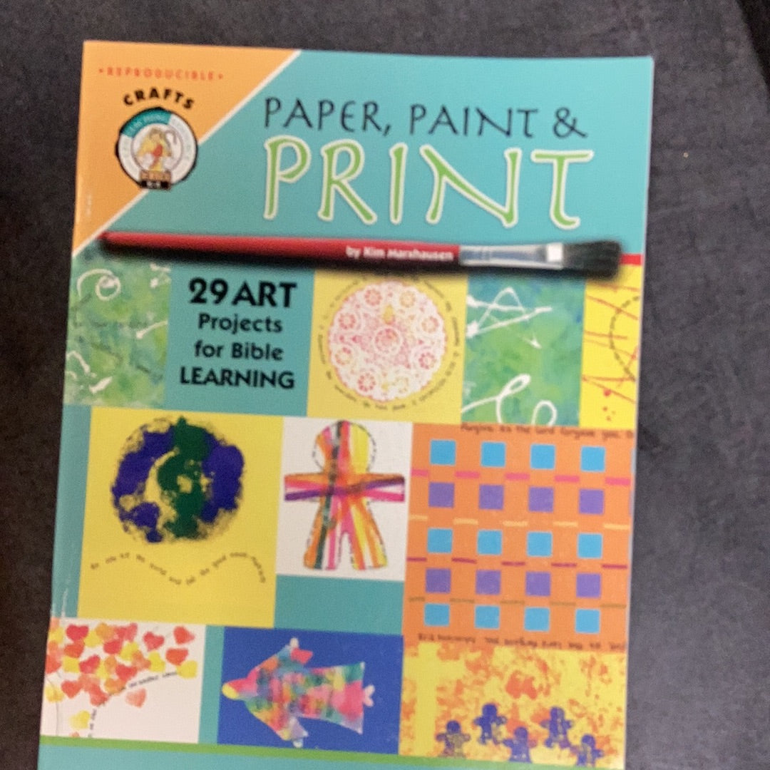 Book/Paper, Paint & Print