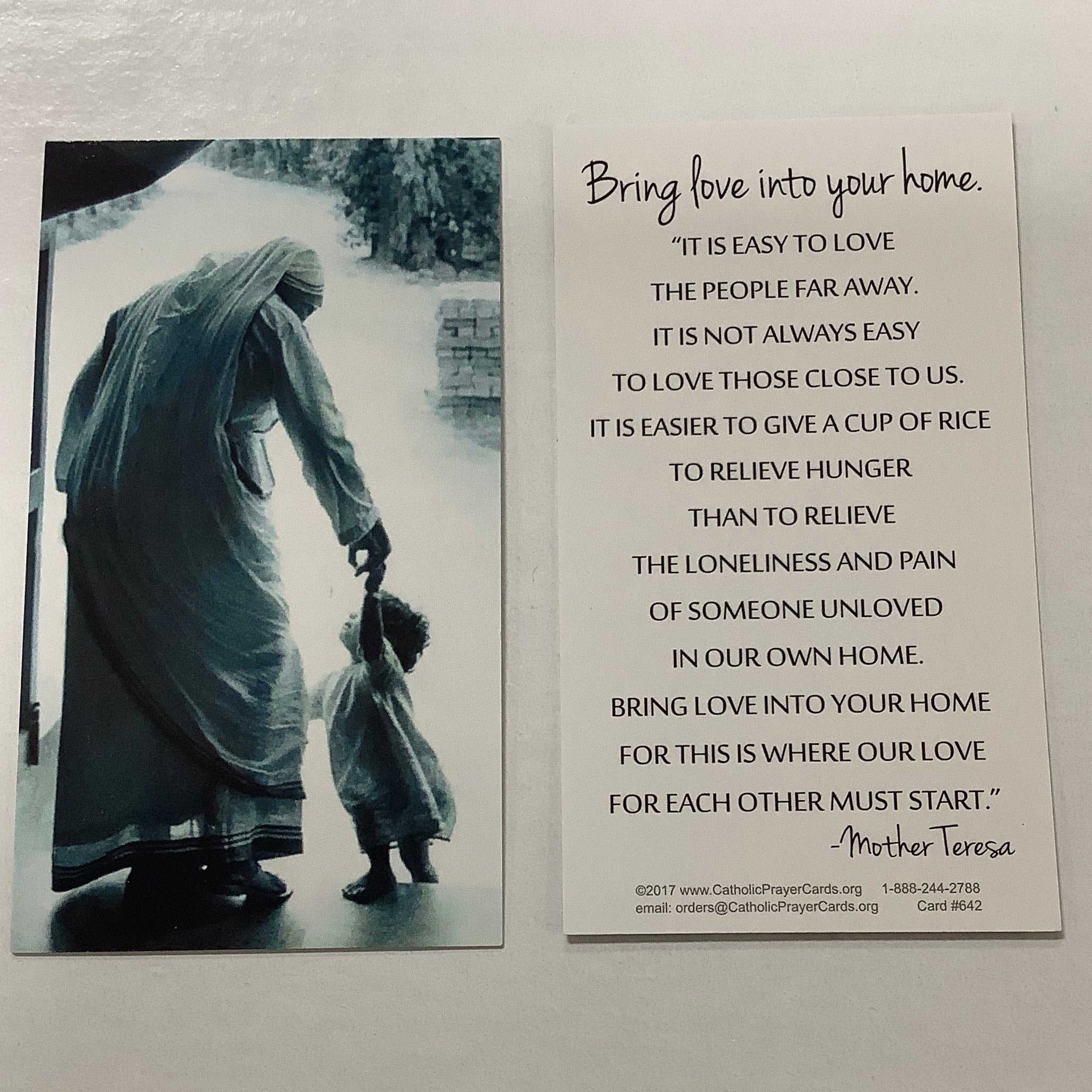 BM-#642/CPC-Mother Teresa Family
