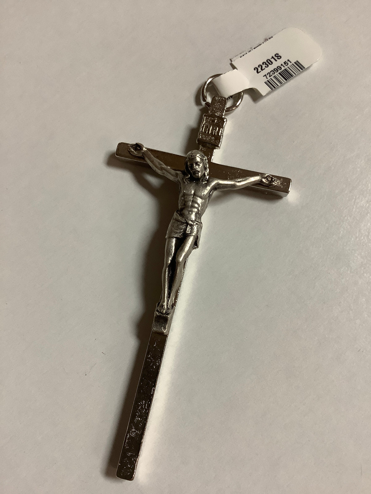 Crucifix-Silver-Hanging-40MM