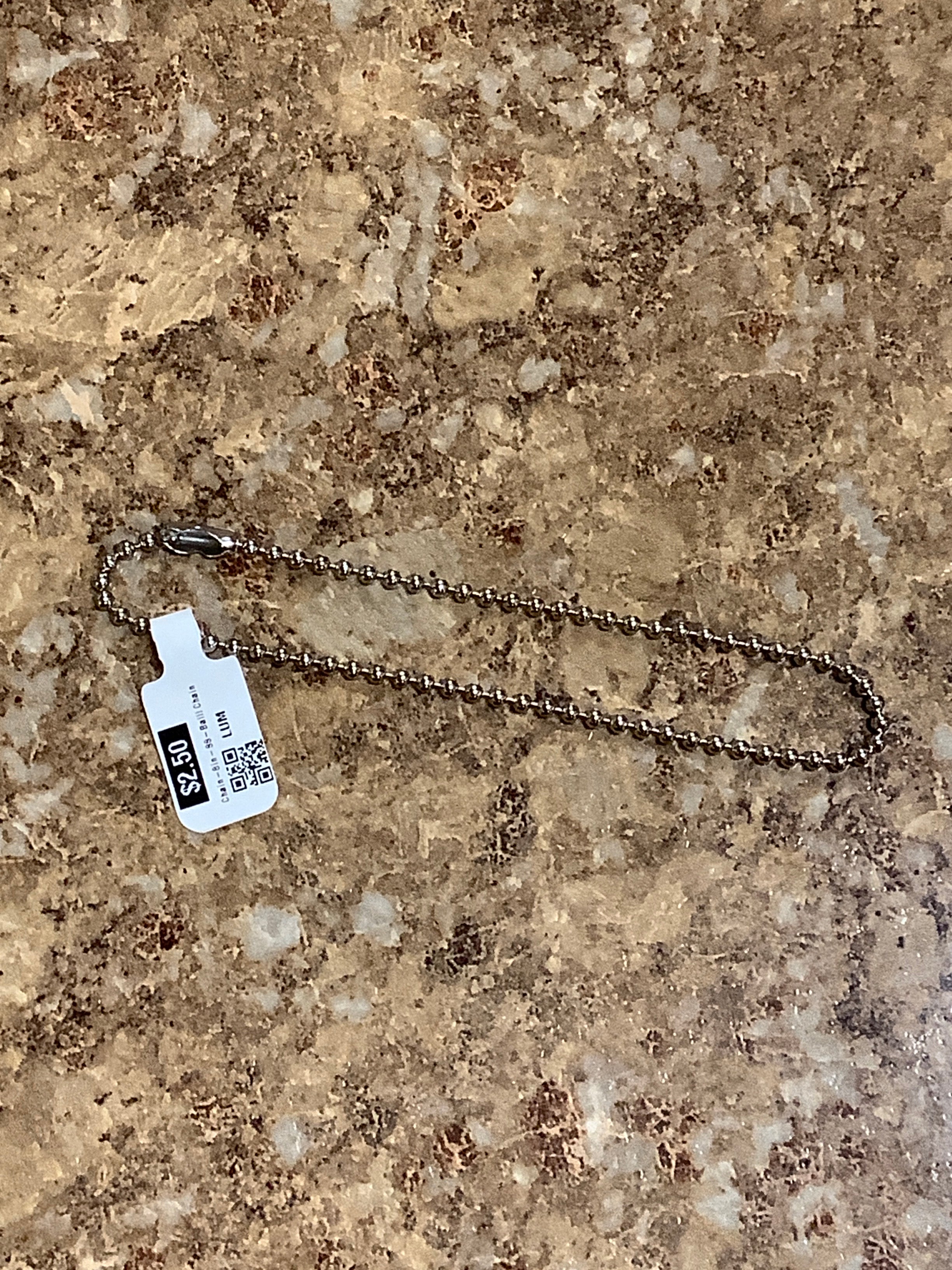 Chain-8in-SS-Ball Chain