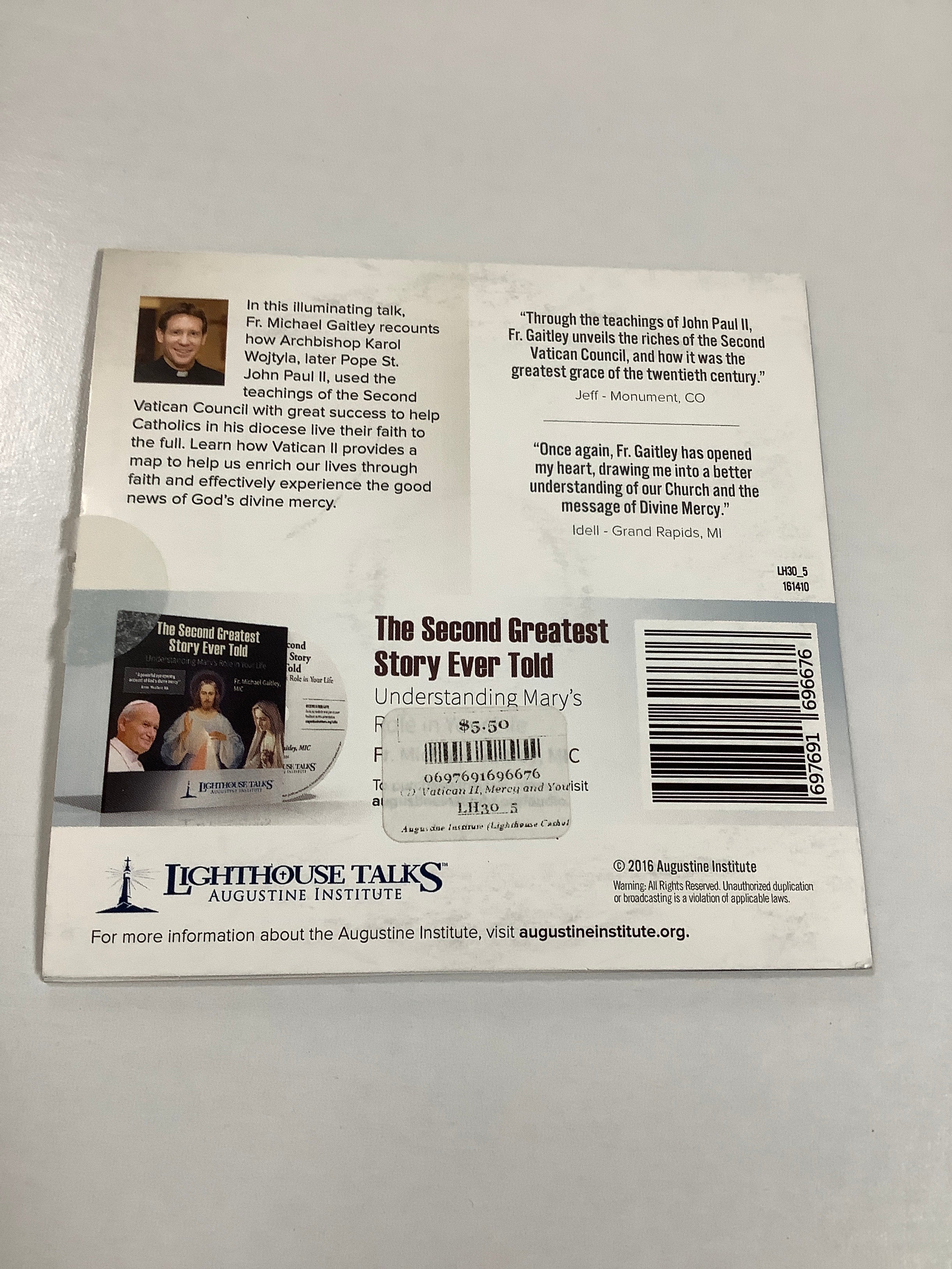 CD/Vatican II, Mercy and You