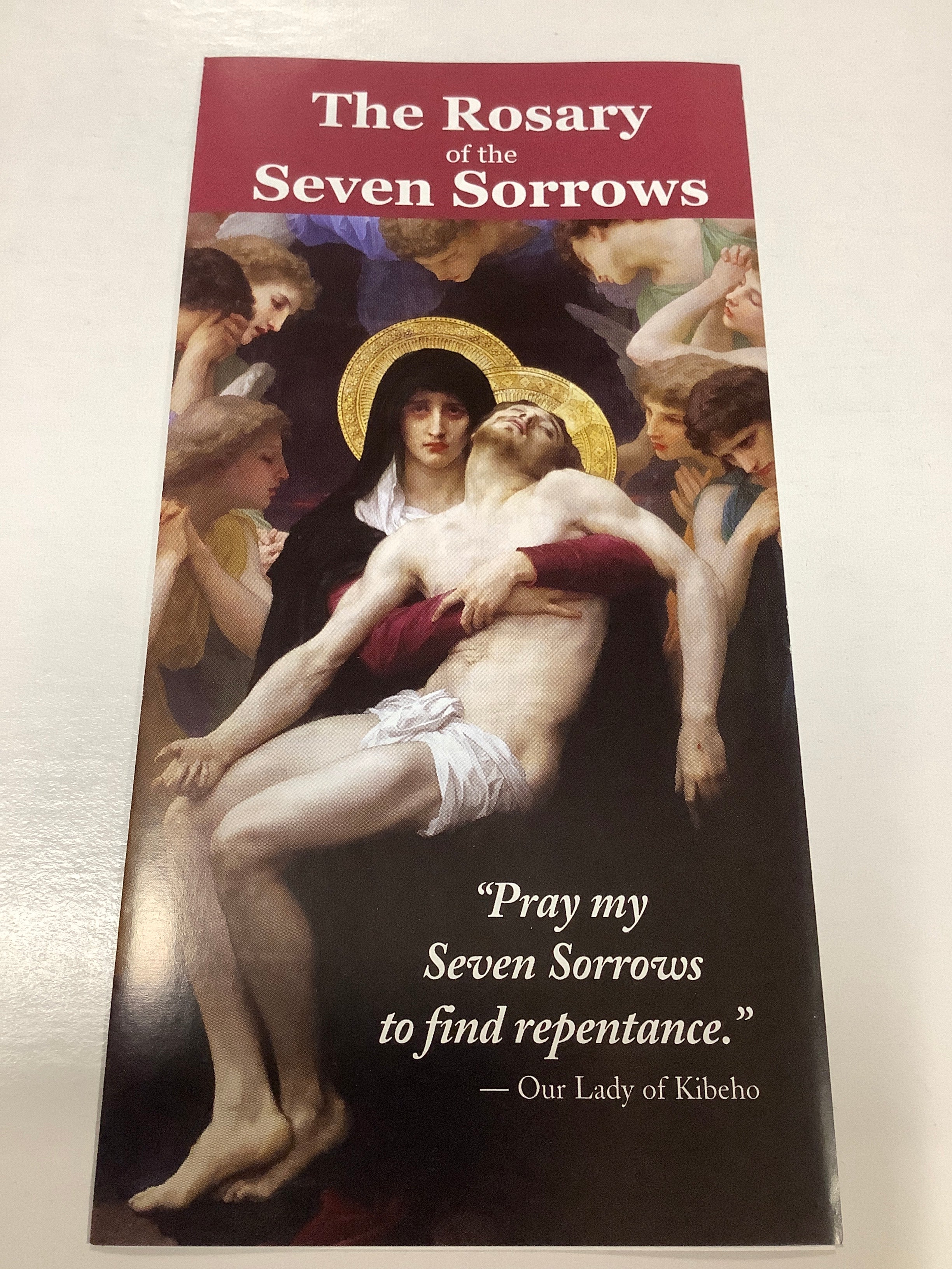 Pamphlet-Rosary of the 7 Sorrows