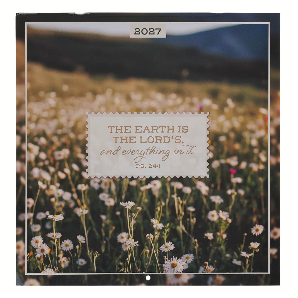 Calendar-2027-Wall-Lg-Psa 24:1-The Earth Is The Lord's