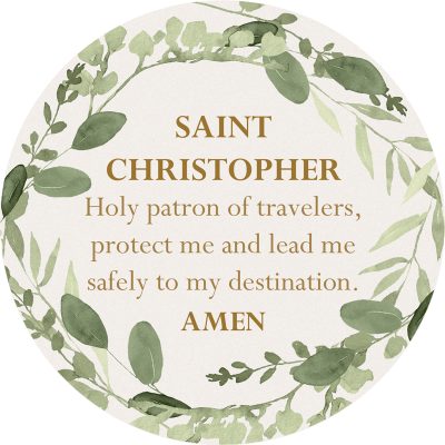 Car Coaster-St. Christopher