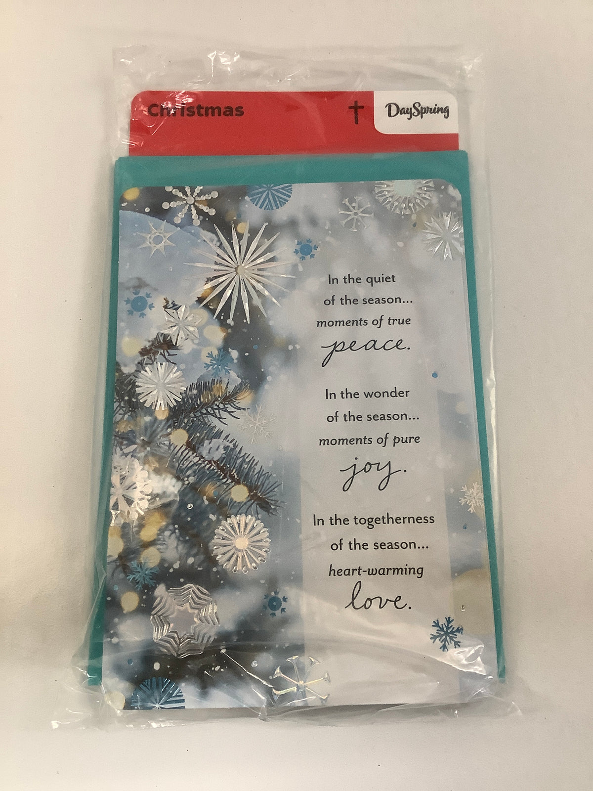 Card-Anyone-Christmas-Snowflakes Tree-6188037