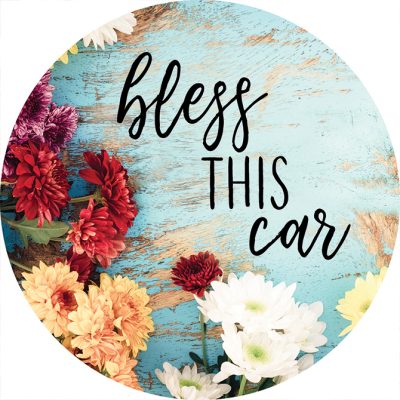 Car Coaster-Bless This Car