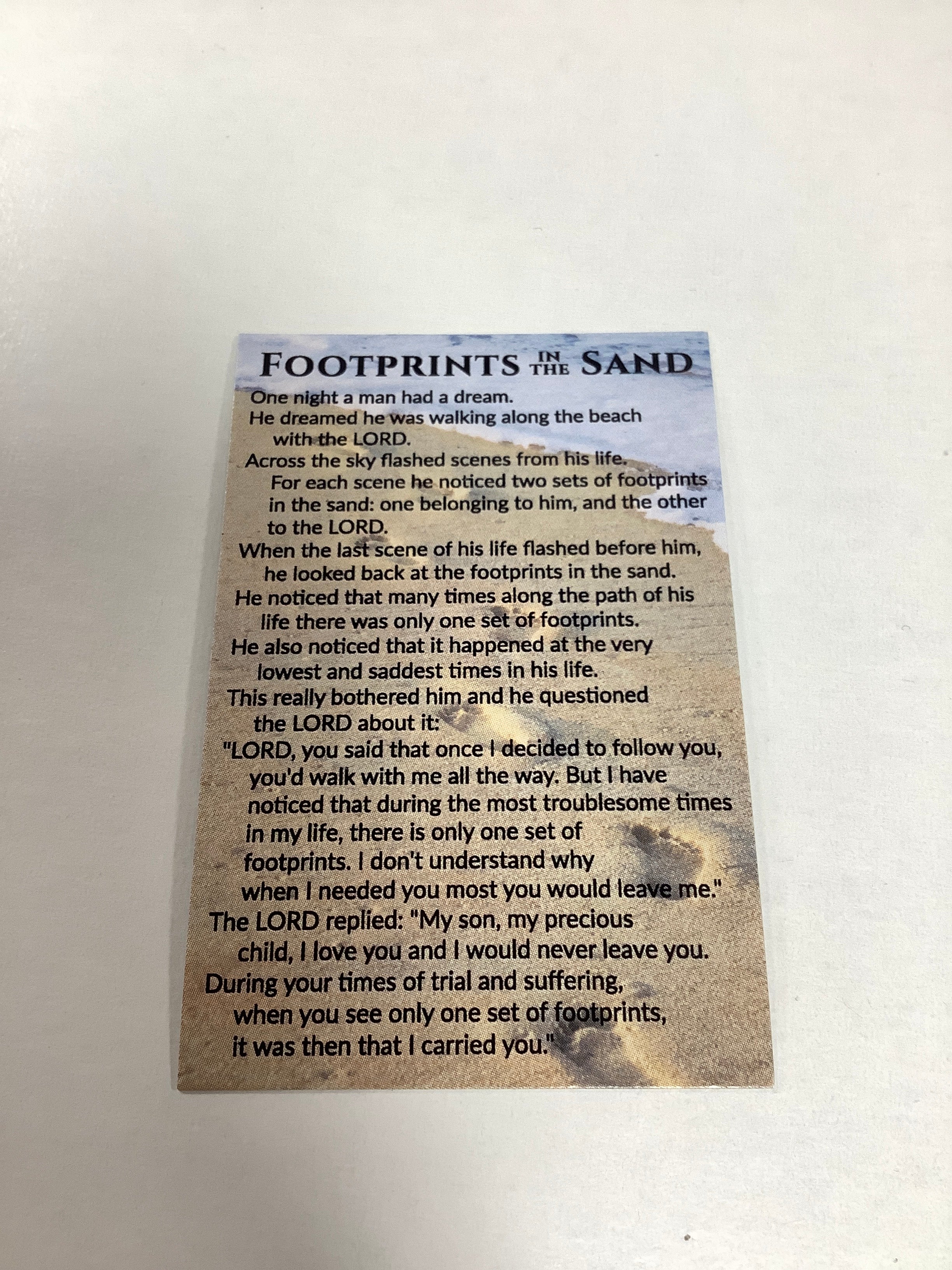 BM-Pass It On-Footprints In the Sand