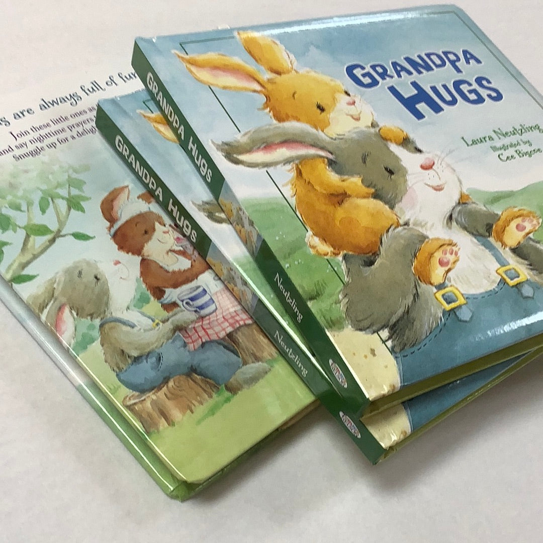 Book-Grandpa Hugs-Board Book