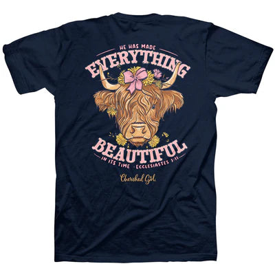 TShirt-Highland Cow-Womens