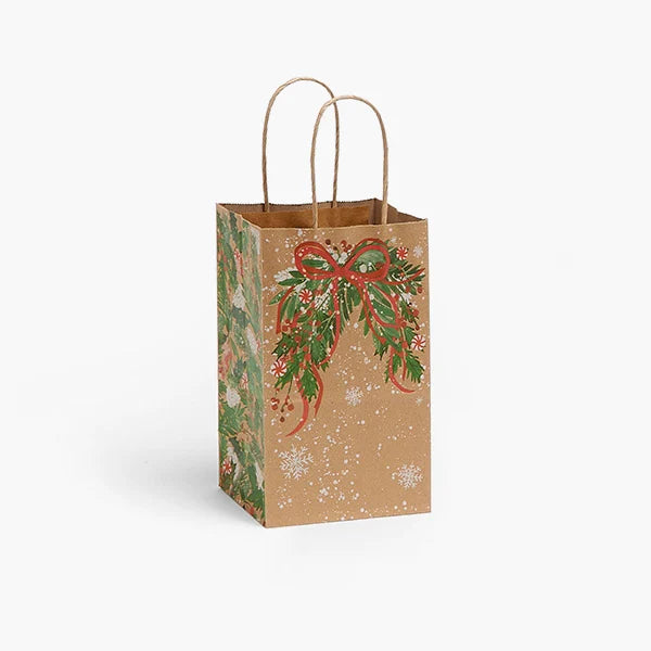 Gift Bag-Christmas-Greenery