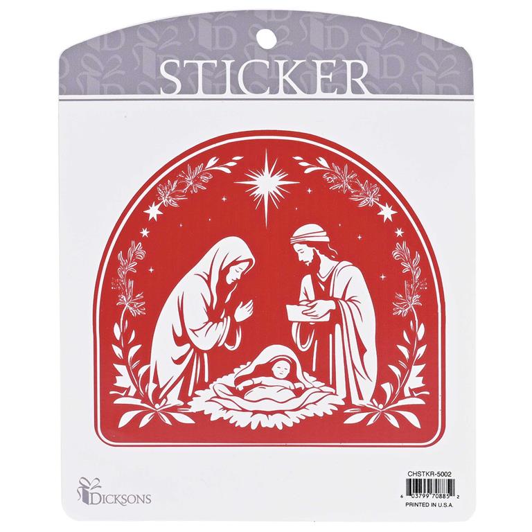Sticker-Christmas-Holy Family-CHSTKR-5002