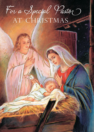Greeting Card/Christmas/Pastor/86004