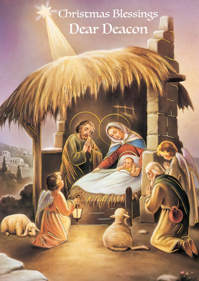 Greeting Card/Christmas/Deacon/86006