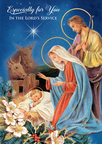 Greeting Card/Christmas/Lord's Service/86007