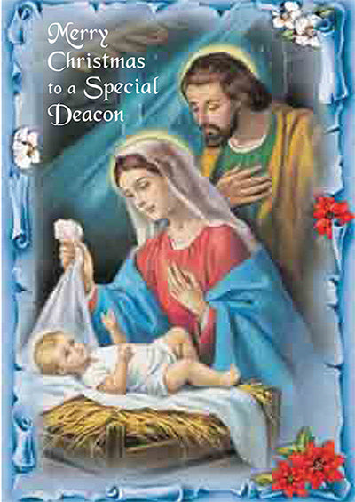 Greeting Card/Christmas/Deacon/86193