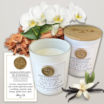 Candle-Anniversary Blessings-Vanilla