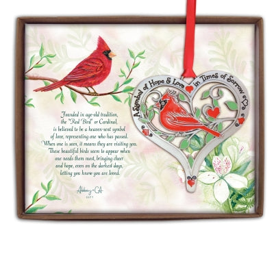 Ornament/Cardinal/Hope&Love