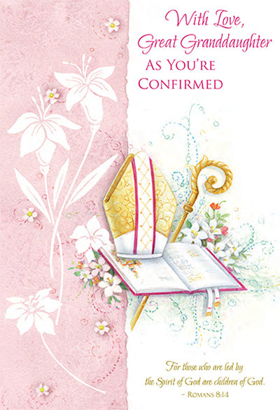 Card-Greetings of Faith-CO-Great Granddaughter-88457
