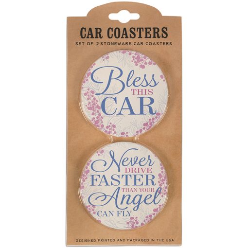 Car Coaster/Floral/2PC