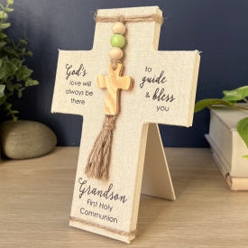 Cross-FC-Grandson-Fabric Cross- Beads