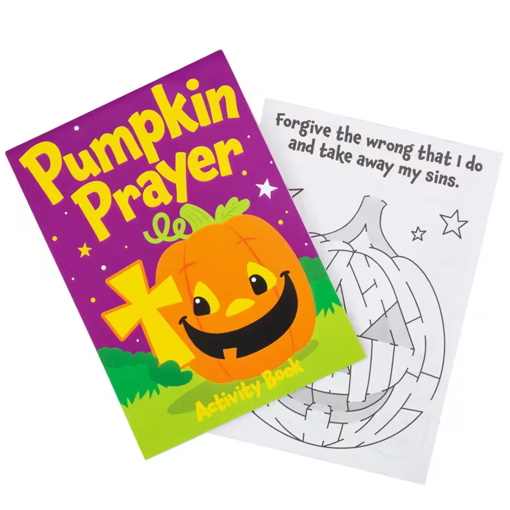 Activity Book-Pumpkin Prayer-Small