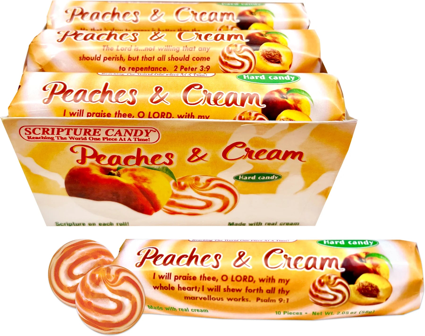 Candy-Roll-Peaches And Cream