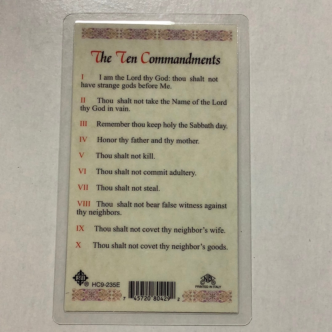 BM-laminated-The Ten Commandments-HC9-235E