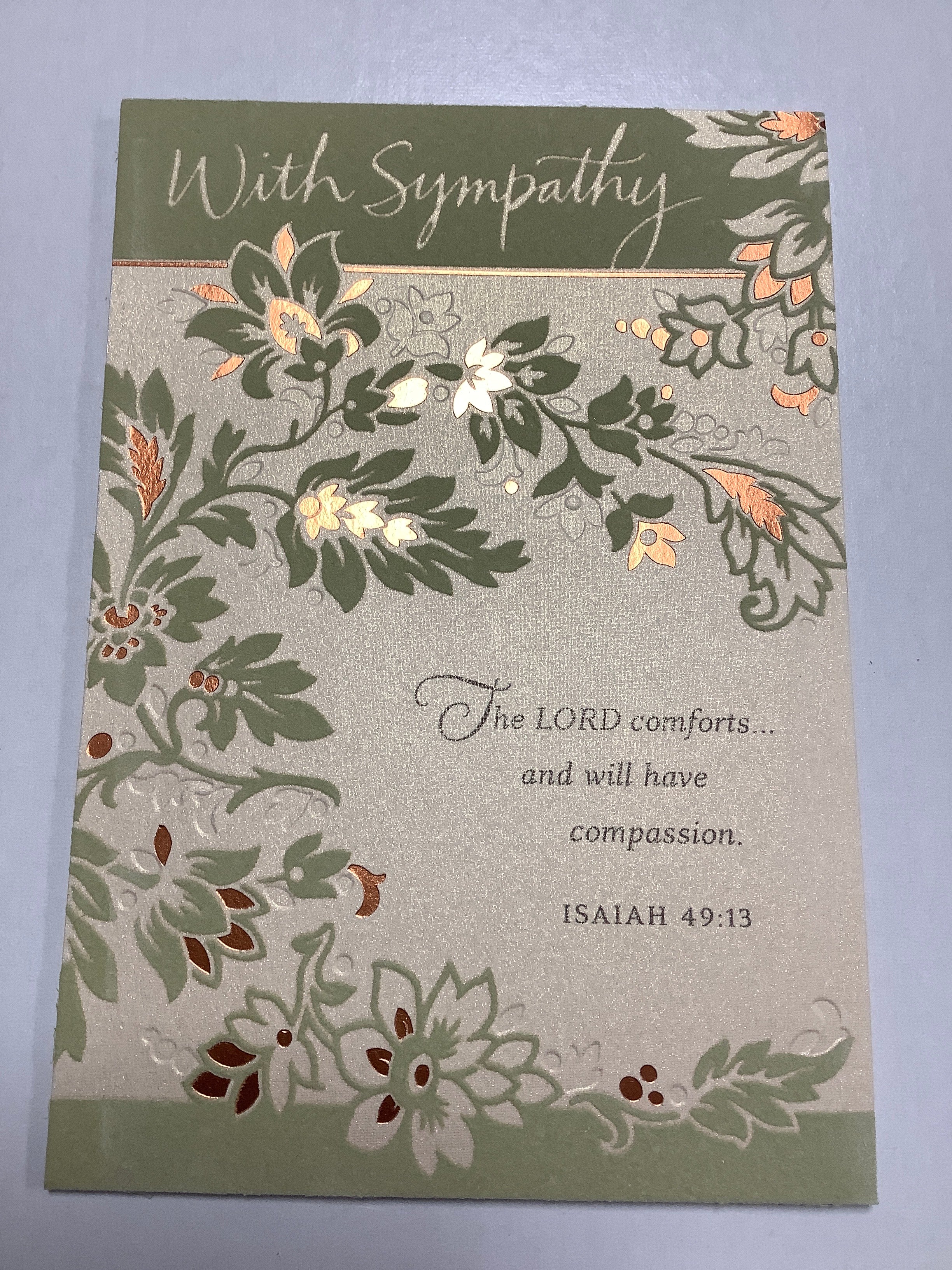 Card/Sympathy/J8213-(D047)