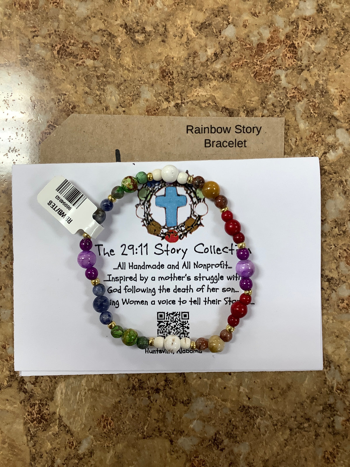 Bracelet-Rainbow Story-Asstd Beads