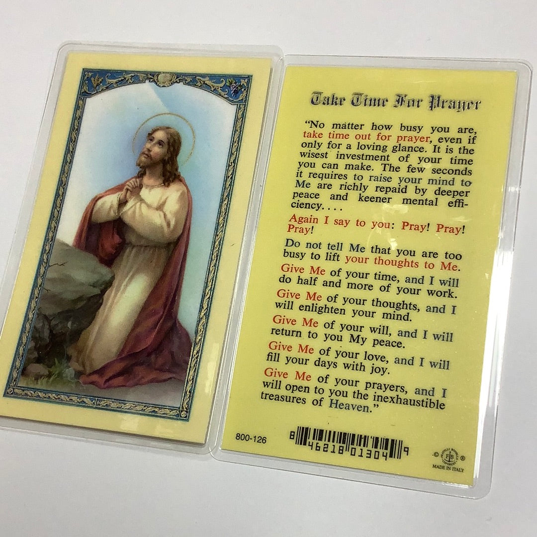 BM-laminated-Take Time For Prayer-800-126