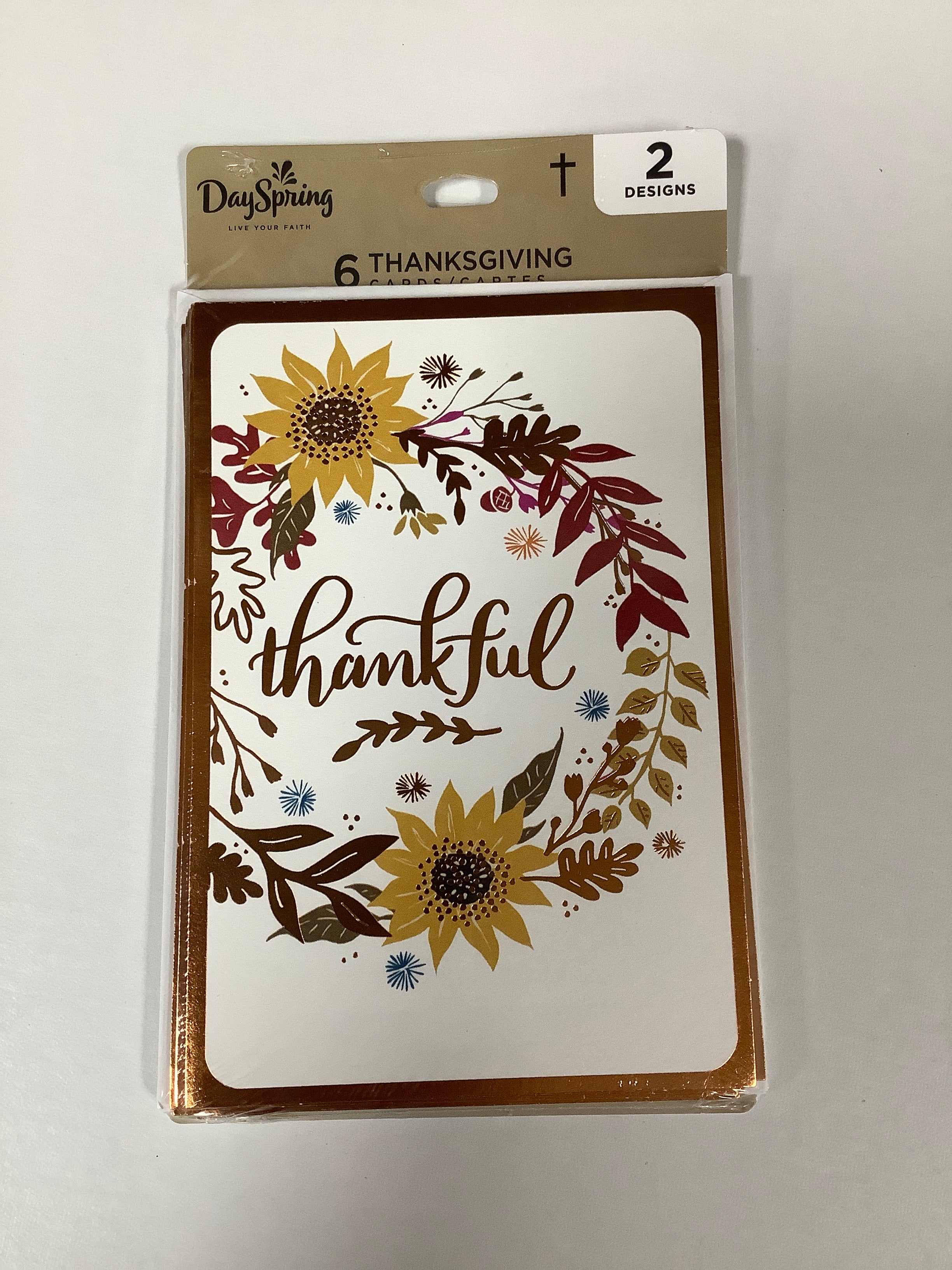 Boxed Cards-6pk-Thanksgiving-Wreath & Squirrel
