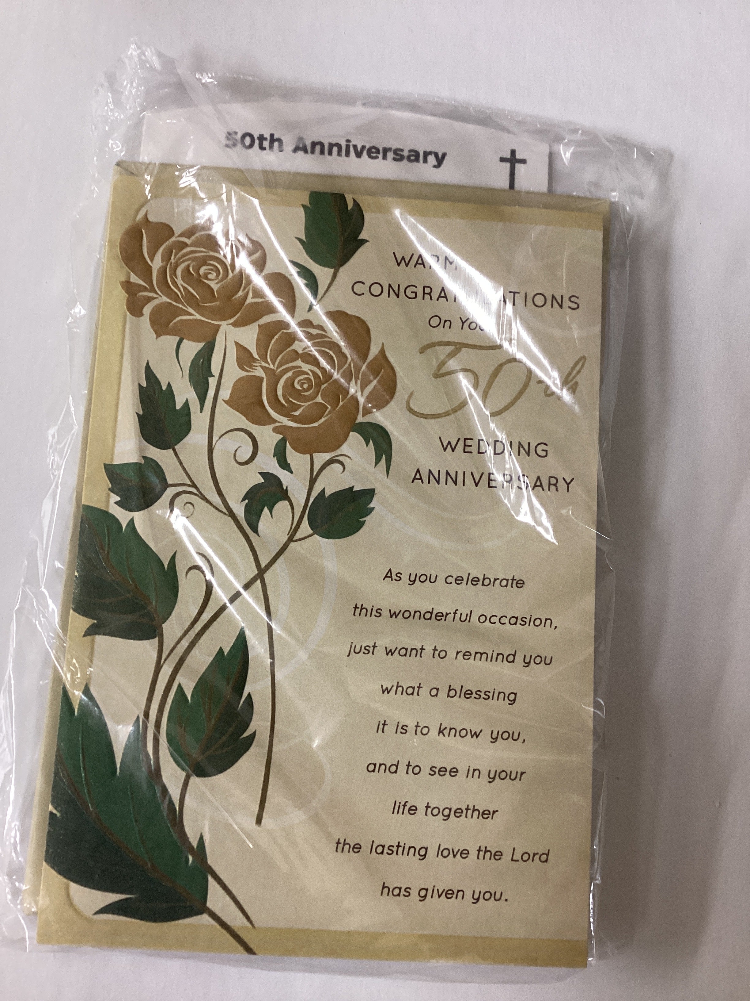Card/50th Anniversary/J3406-(C041)