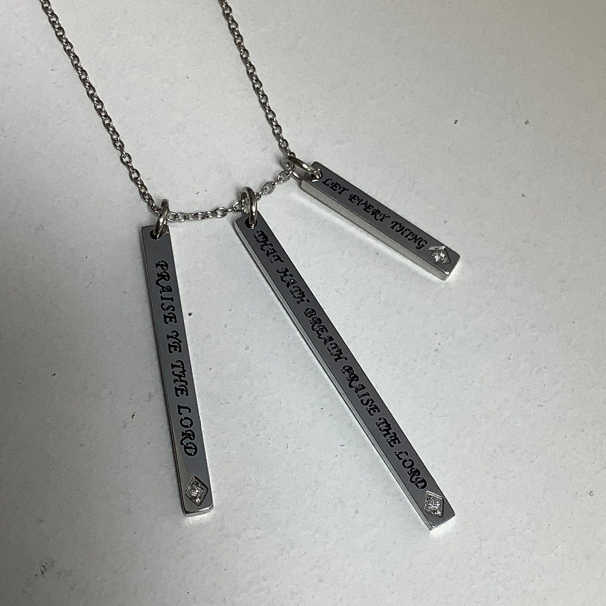 Necklace-Psa 150:6-Chime-Praise