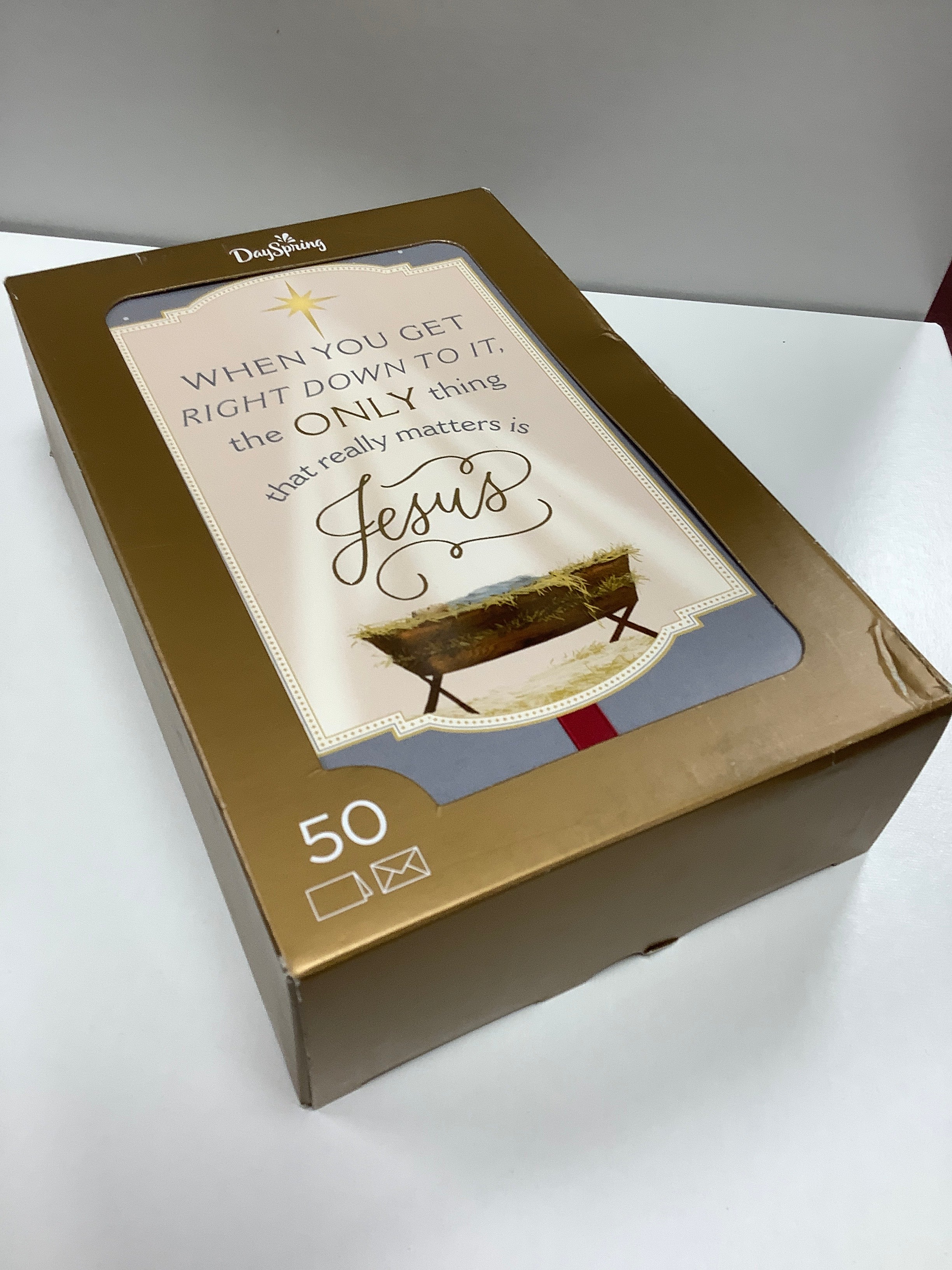 Boxed Card-Christmas-The Only Thing That Matters-50 Cards