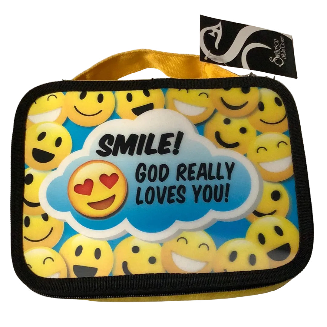 Bible Case/M/Kids/Smile God Really Loves You