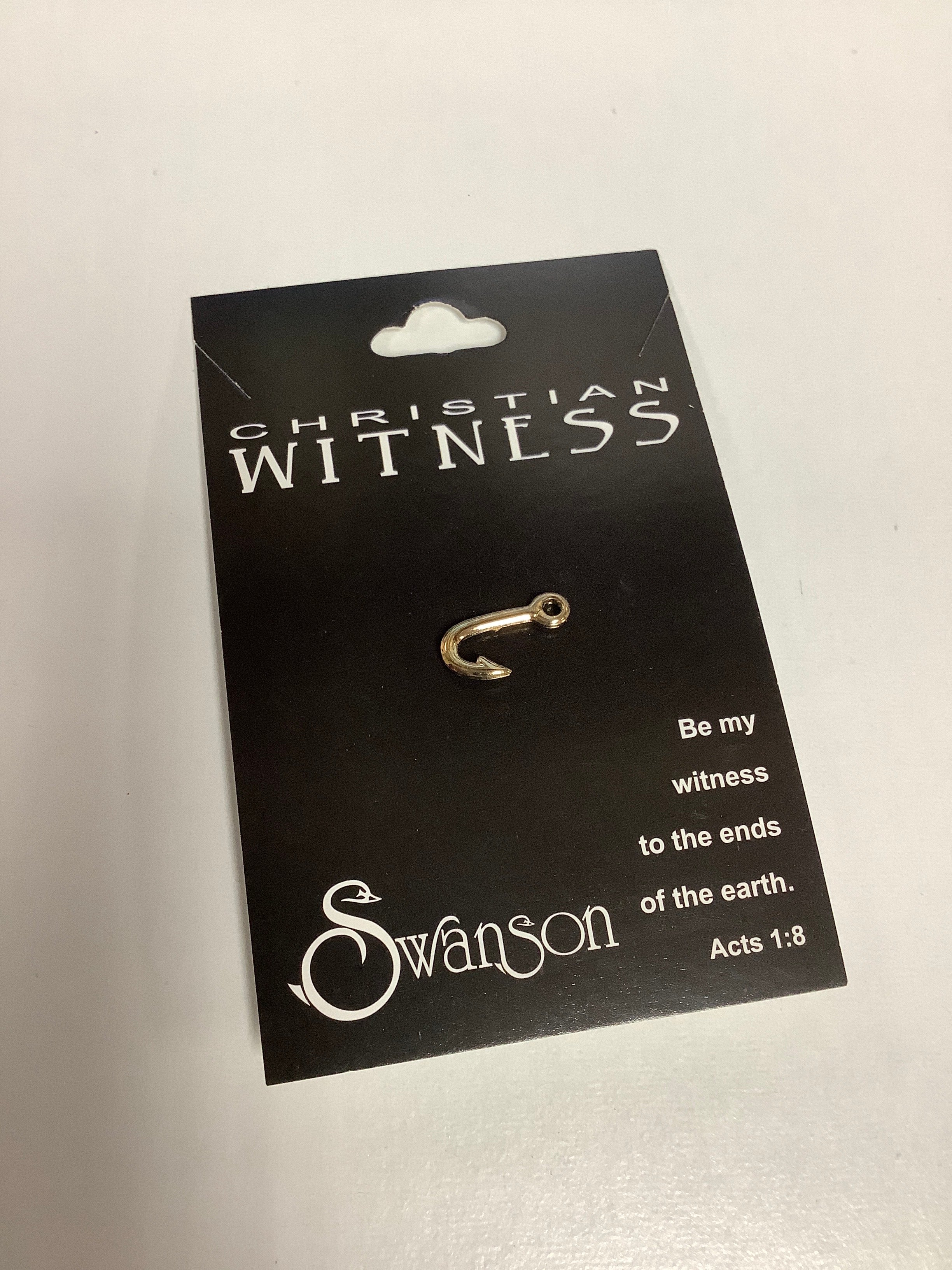 Pin/Fish Hook/Gold