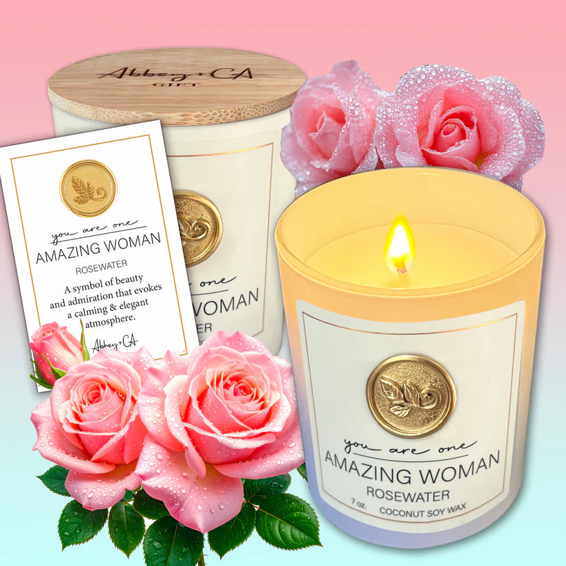 Candle-Scentspirations-Amazing Woman-Rosewater