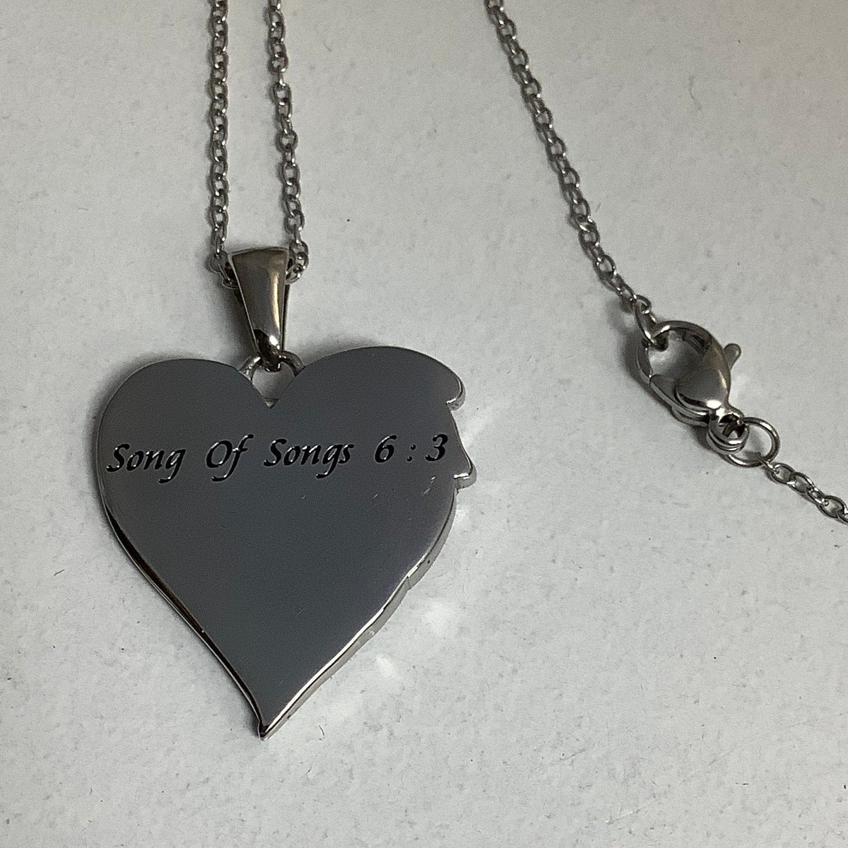 Necklace-Sng 6:3-Wisdom Heart-Beloved