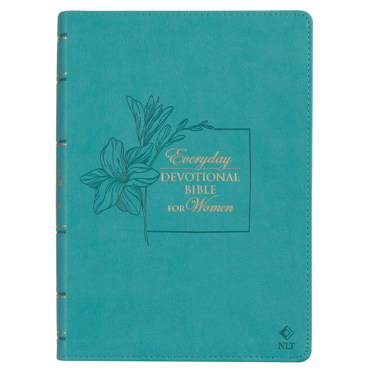 Bible-NLT-Devotional-Women's Teal