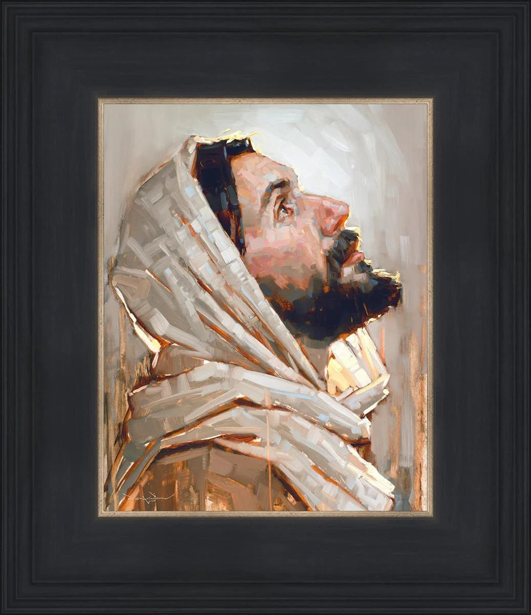 Print-8x10-Framed-Look To God And Live