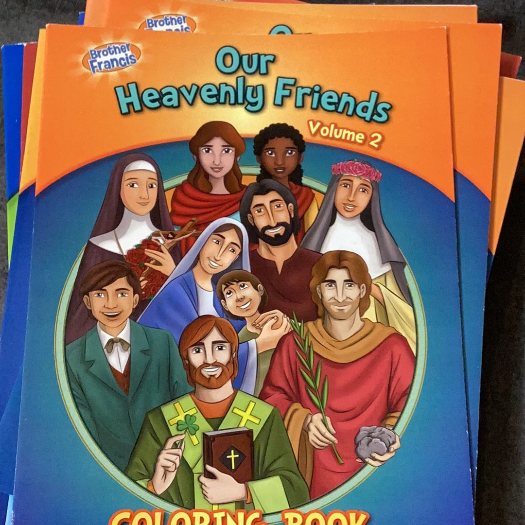 Coloring/Heavenly Friends/Vol 2