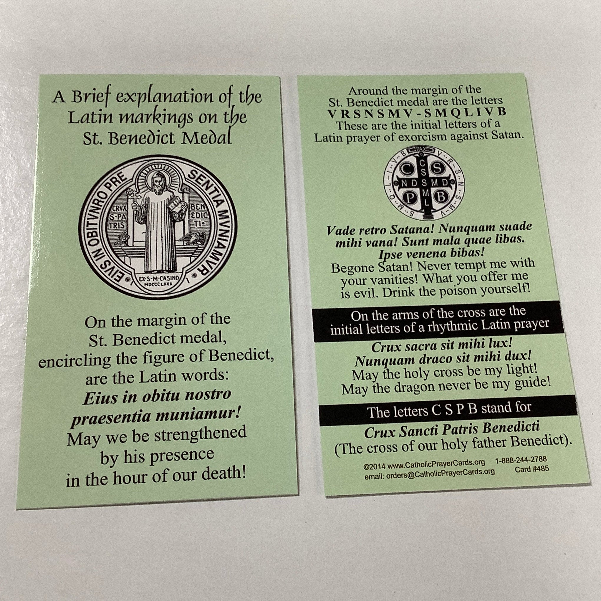 BM-#485/CPC-St. Benedict Medal